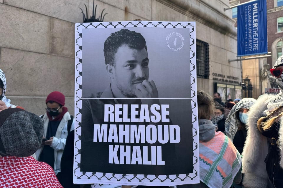 Tribunal da luz verde a posible deportación de Mahmoud Khalil