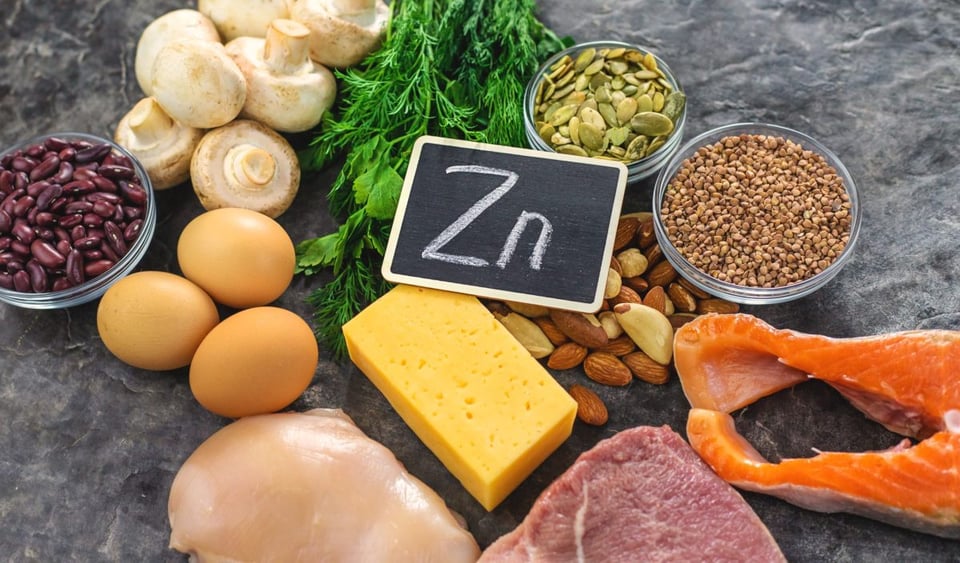zinc , cuerpo, falta, sintomas, senales, cansancio, piel, cabello 