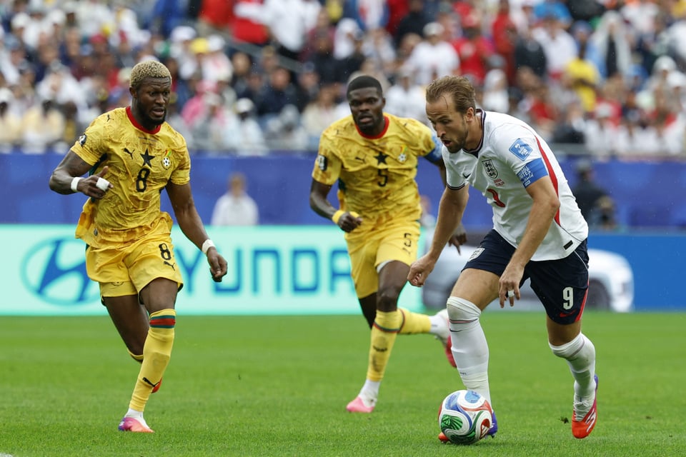 Inglaterra y Ghana firman un empate sin goles