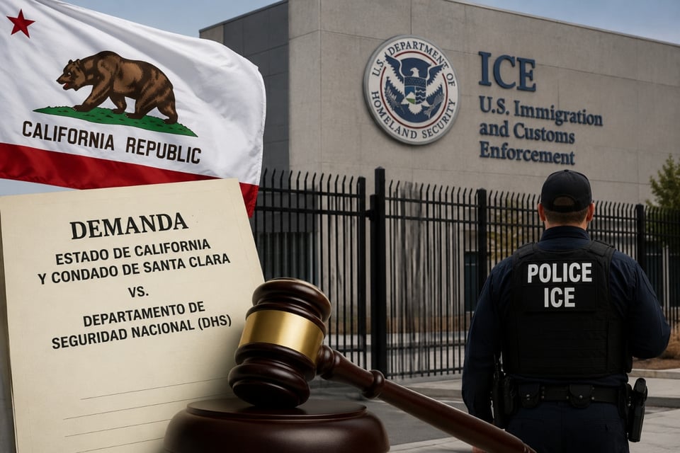 California demanda al ICE para frenar nueva instalación migratoria