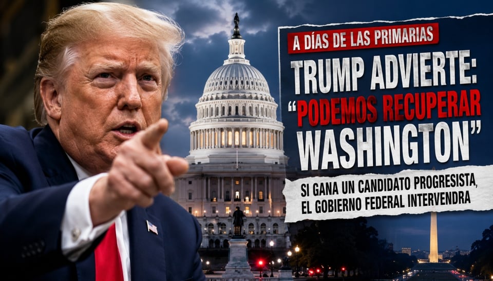 Trump sorprende con propuesta sobre Washington antes de las primarias