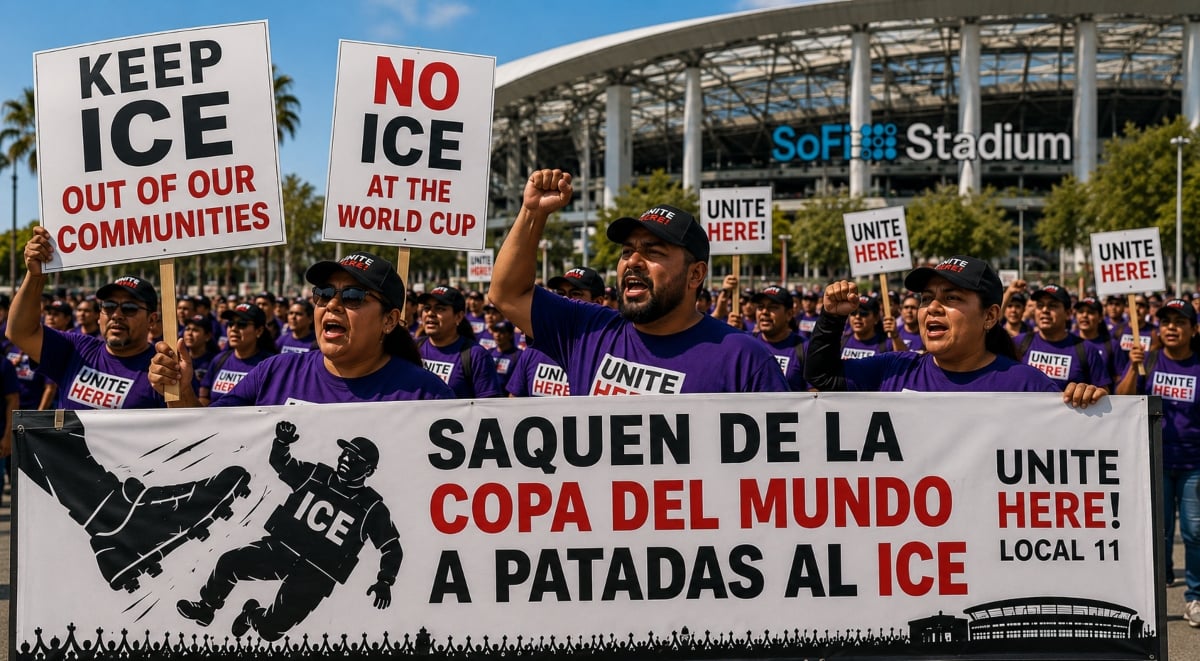 Union Launches Campaign to “Kick ICE Out” of the 2026 World Cup