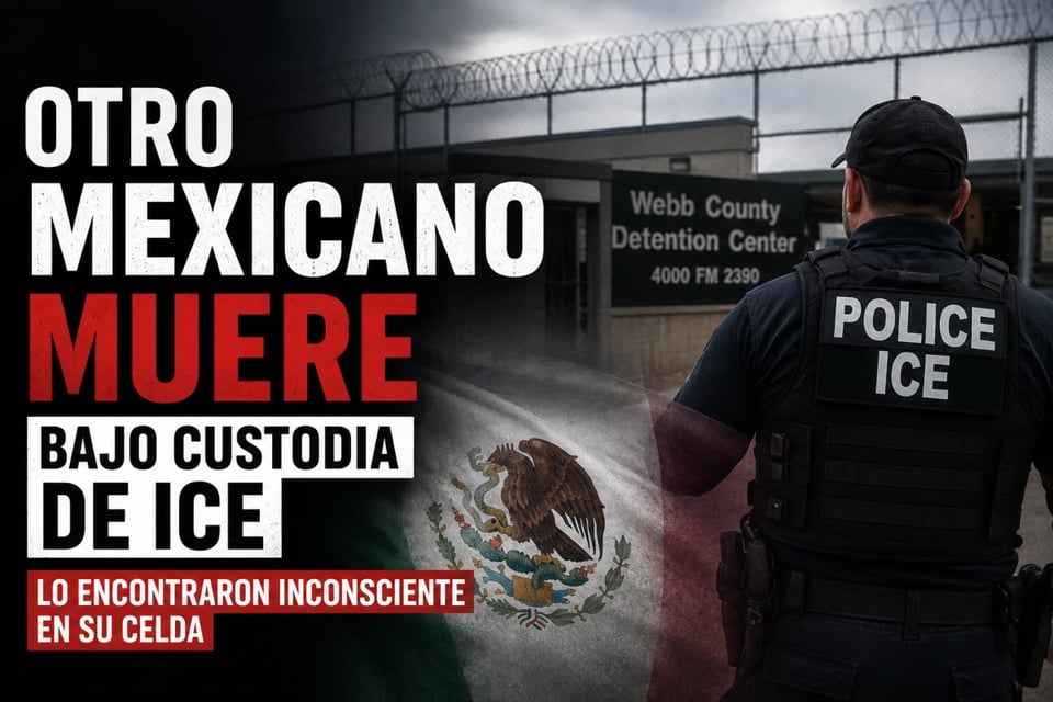 ICE suma otra muerte bajo custodia migratoria