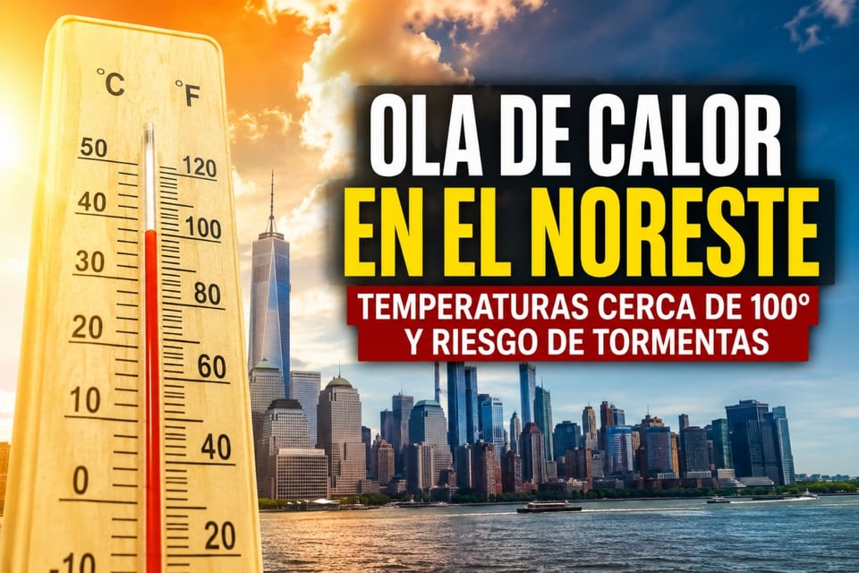 Ola de calor golpeará el noreste: temperaturas rozarán los 100 grados este fin de semana