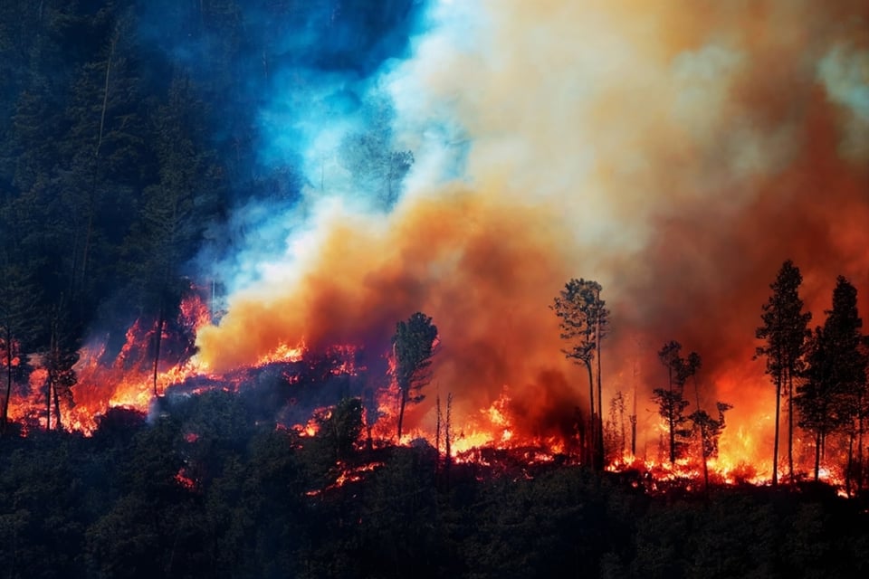 Incendios forestales en Utah