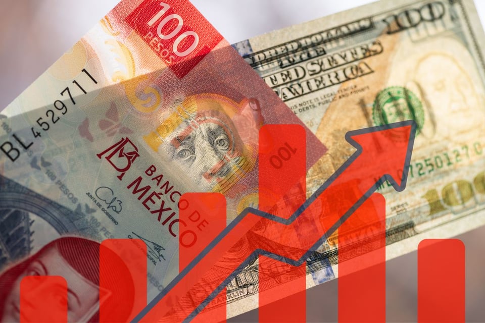 ¡Imparable! Sigue subiendo el dólar en México, Colombia y RD