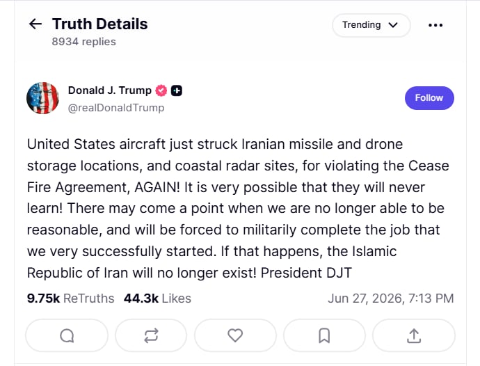 trump, iran, bombardeo, guerra 
