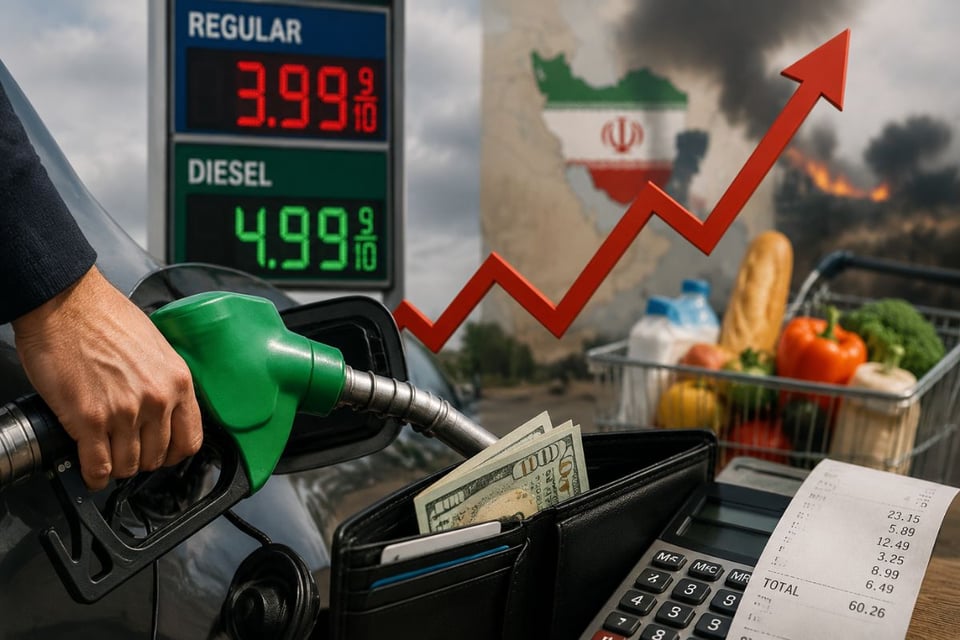 ¿Cuánto afecta el aumento de la gasolina a tu presupuesto? Te sorprenderá el impacto de la guerra con Irán