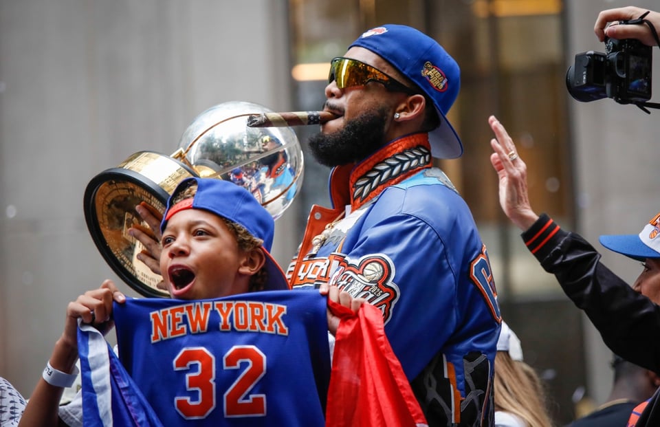 KNICKS, PARADE, CELEBRACION, NEW, YORK, NUEVA, PARADA, PARADE