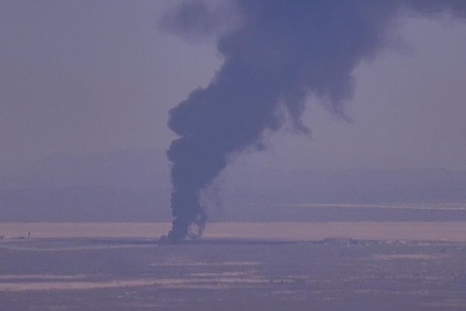 Revelan la identidad de las ocho víctimas del accidente de un bombardero B-52 en California