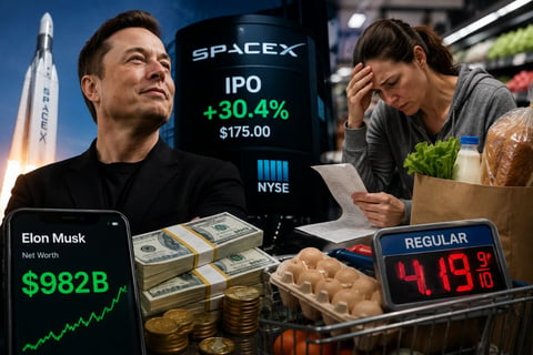 Mientras millones ajustan gastos, SpaceX dispara la fortuna de Elon Musk
