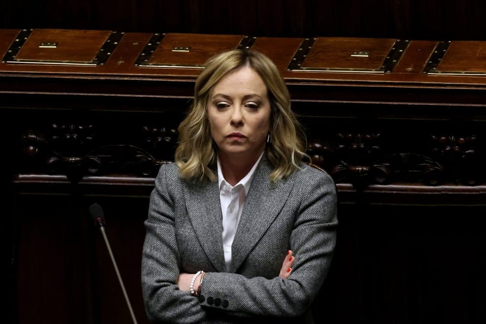 meloni, italia, trump, desmiente 