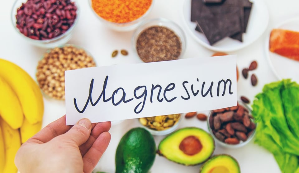 magnesio, fibra, vitamina, salud, alimentos 