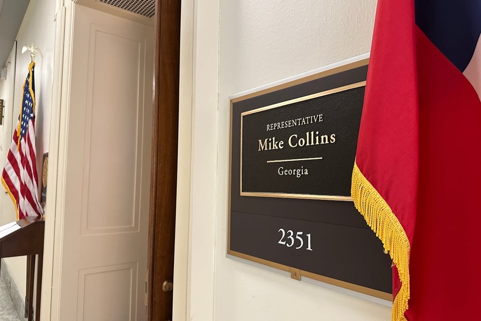 Donald Trump respalda a Mike Collins para el Senado en Georgia