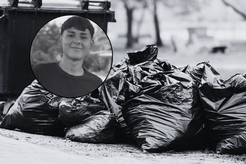 TikToker de 15 años fue hallado dentro de bolsas de basura