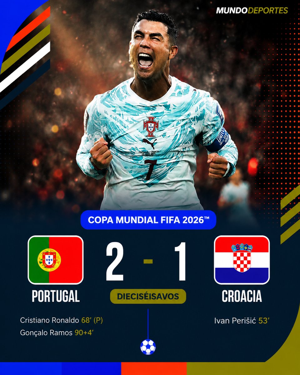Portugal vs Croacia, Mundial 2026 Portugal, VAR polémica Croacia, Cristiano Ronaldo penal, Gonçalo Ramos gol, eliminación Croacia, Portugal