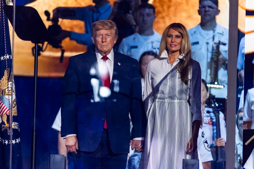 trump, melania, discurso