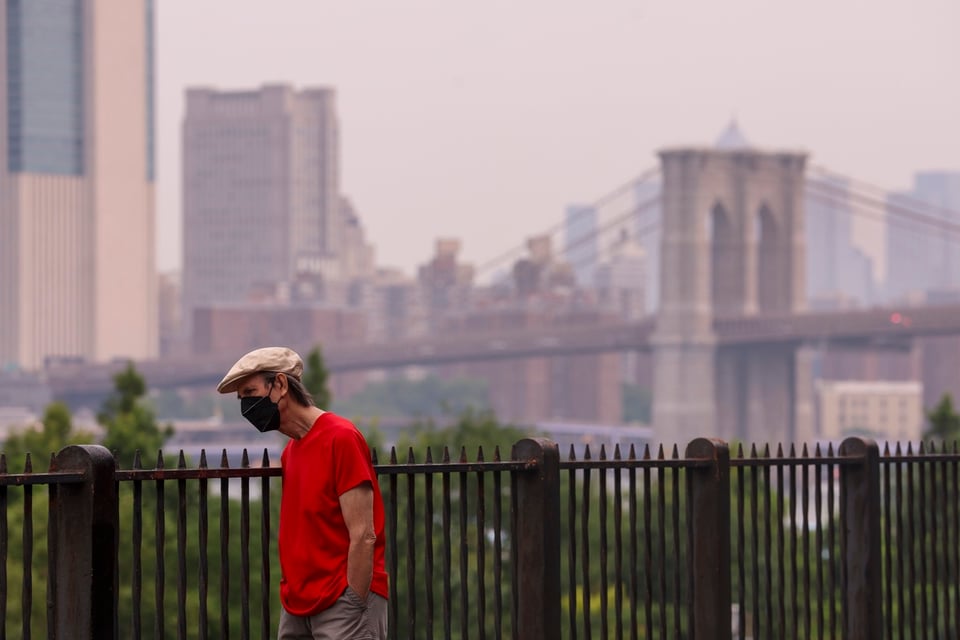 humo, incendios, forestales, mundial , nueva, york, canada