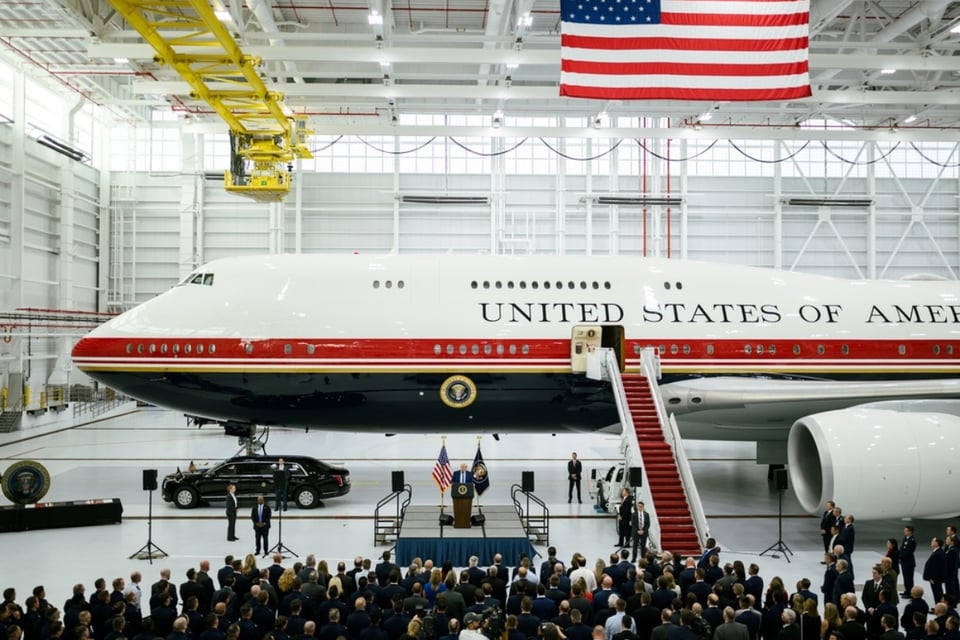 Air Force One de Trump