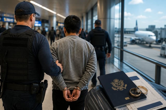 ¿Ni casarte con un ciudadano evita un arresto? Quiénes están en riesgo al viajar en avión