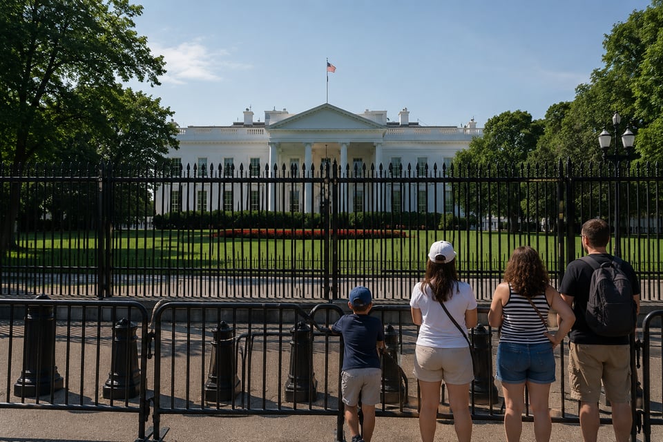 Casa Blanca busca cerrar más su perímetro: el nuevo plan de seguridad genera inquietud entre turistas