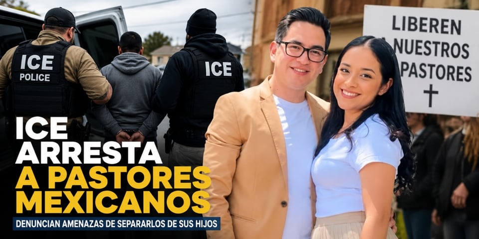 ICE arresta a pastores mexicanos con hijos estadounidenses en Texas