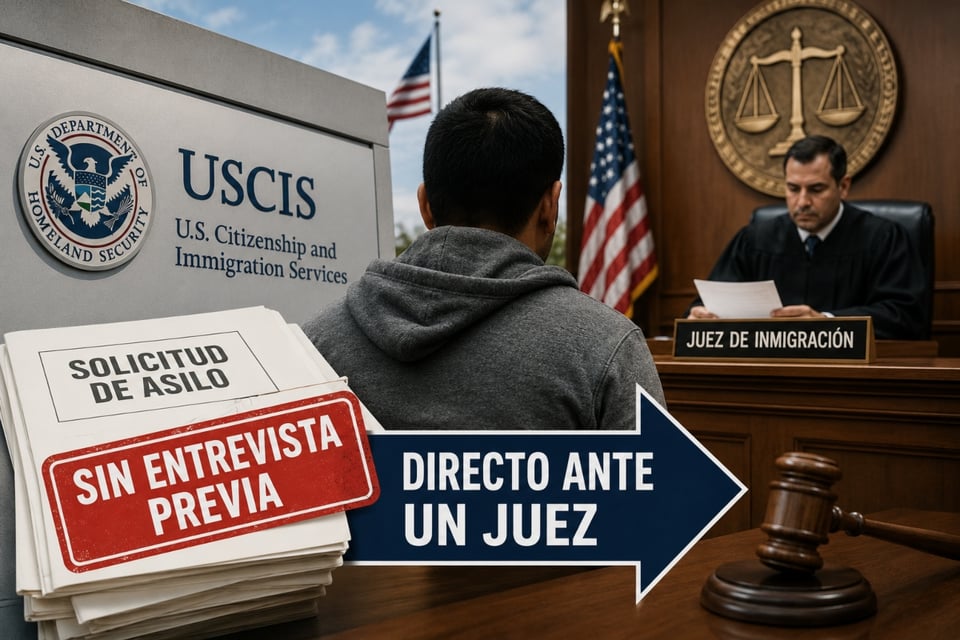 Trump elimina una etapa clave del asilo: miles de migrantes irán directo ante un juez sin entrevista previa
