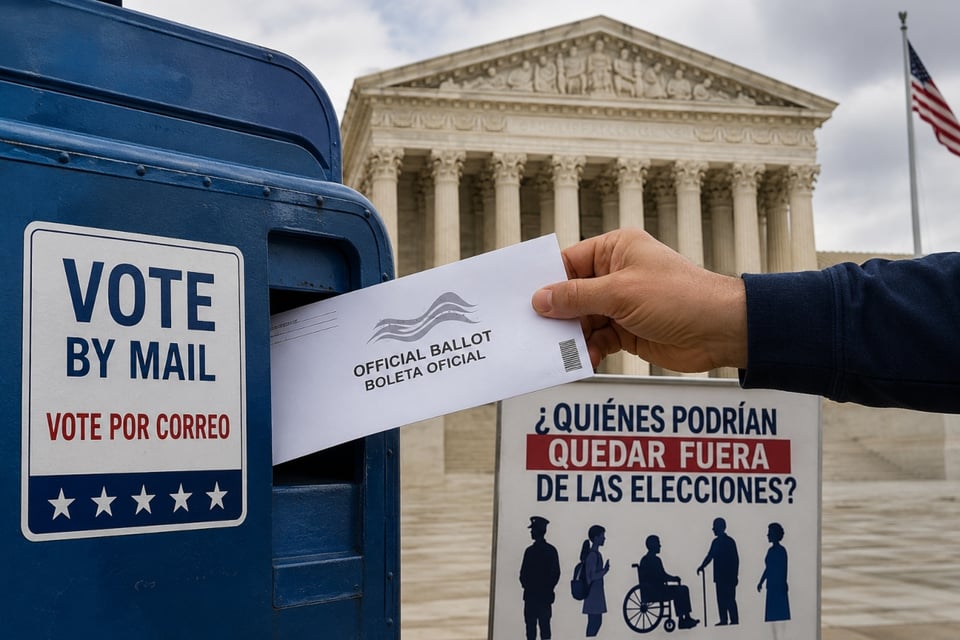 Trump lleva el voto por correo a la Corte: ¿quiénes podrían quedarse sin votar si avalan las nuevas restricciones?