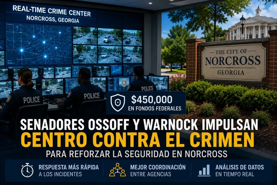 Senadores demócratas impulsan centro contra el crimen para reforzar la seguridad en Norcross featured image