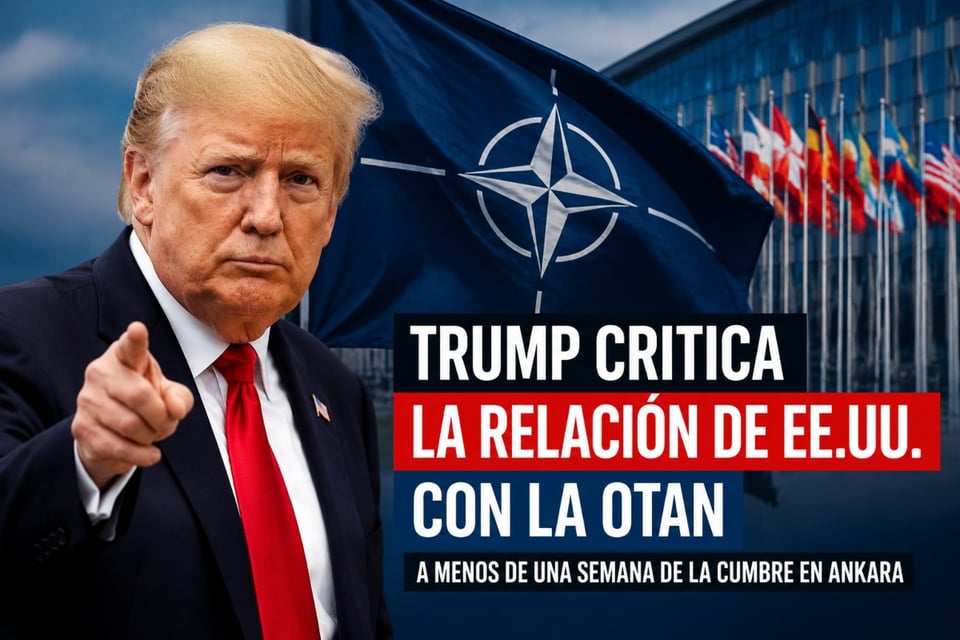 Trump llama “ridícula” la relación con la OTAN