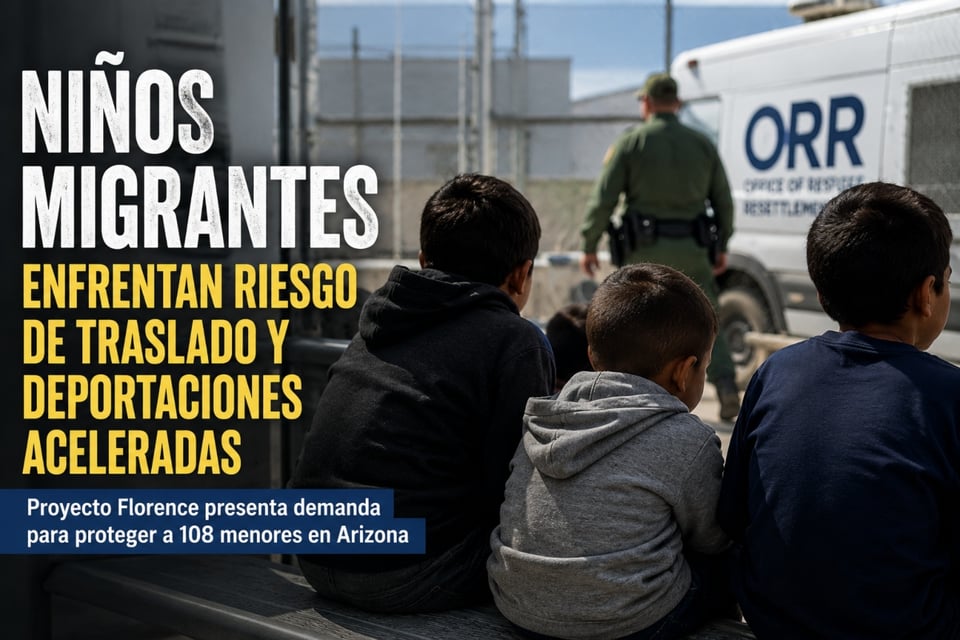 Proyecto Florence busca bloquear deportaciones aceleradas