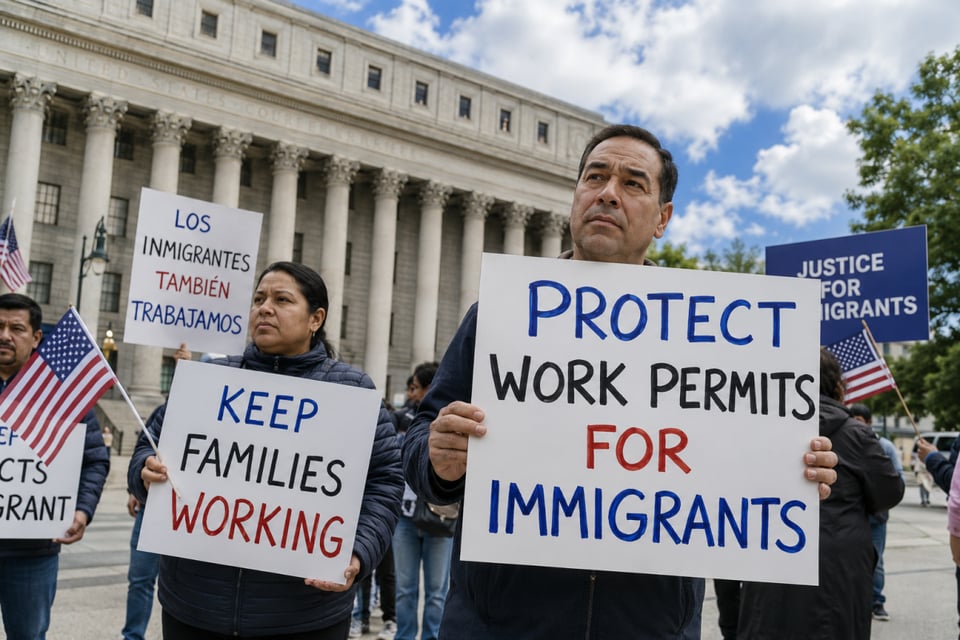tps, asilo, alivio, trump, permisos, trabajo, inmigrantes, TPS Work Permits for Asylum Seekers Protected by Judge