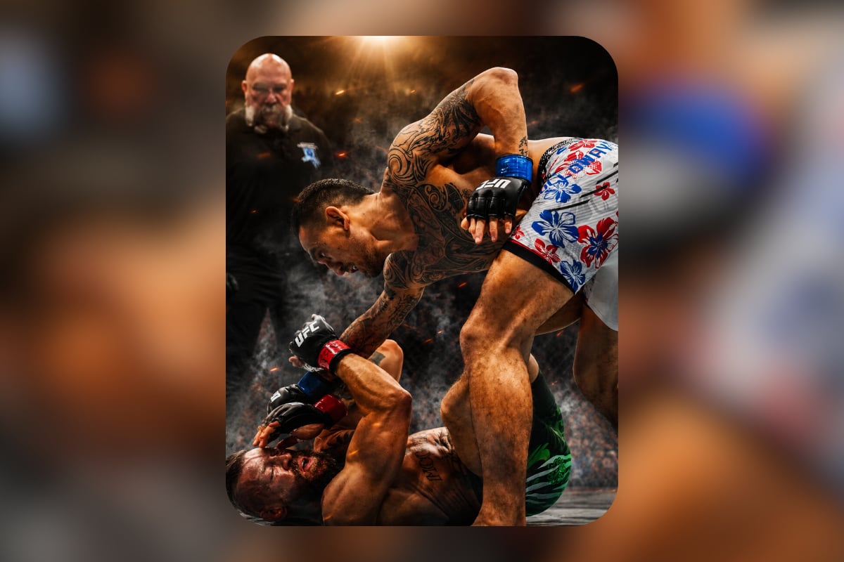 McGregor pierde ante Holloway tras grave lesión