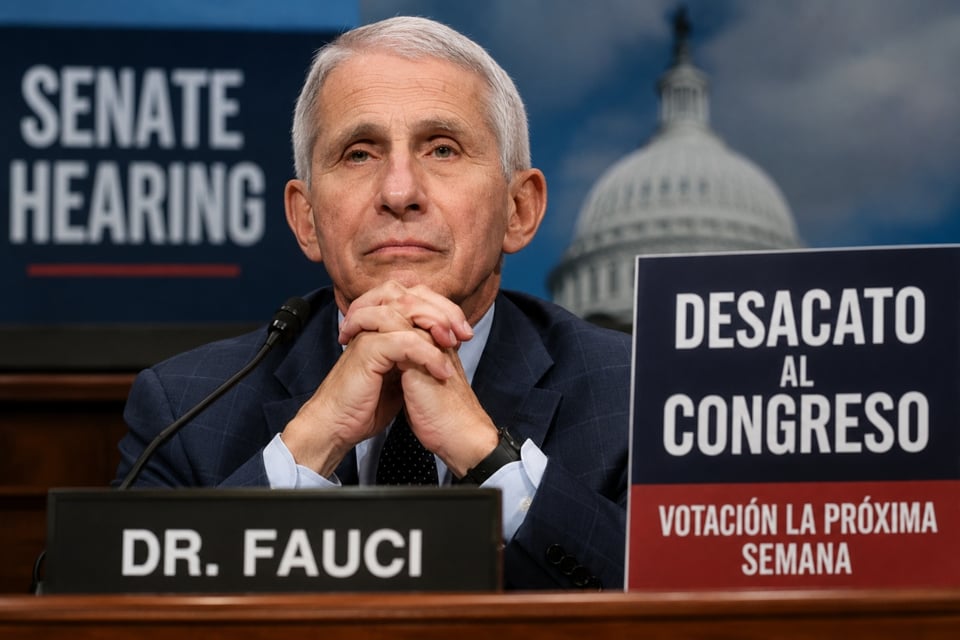 ¿Por qué Fauci guardó silencio pese al indulto? El Senado busca declararlo en desacato