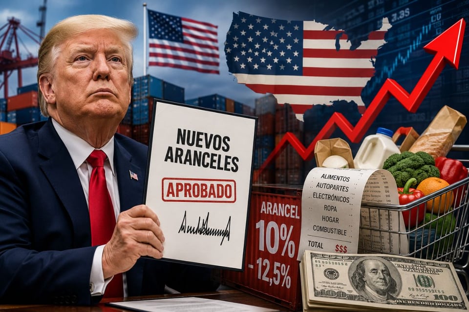Trump impone nuevos aranceles y revive el temor a otra ola de aumentos en EE.UU.
