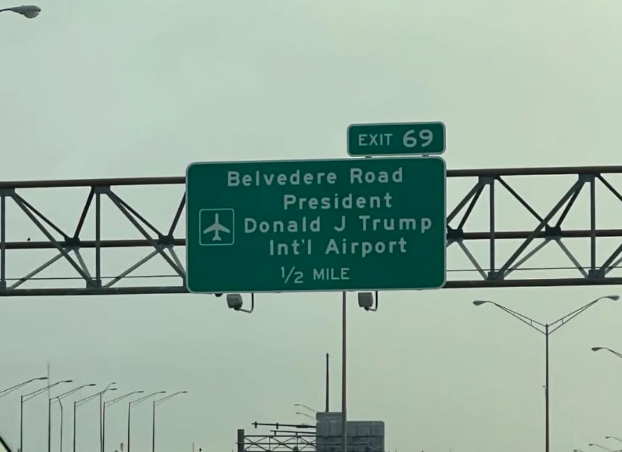 aeropuerto, donald, trump, florida, palm, beach