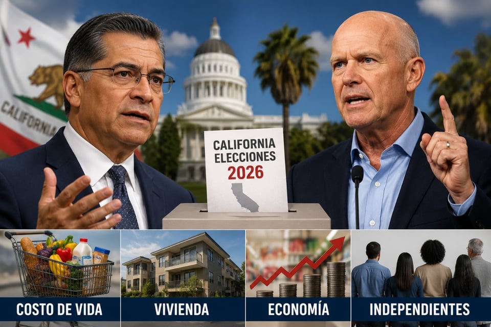 Becerra y Hilton chocan por inmigración, pero los votantes de California están preocupados por otros problemas, según encuesta