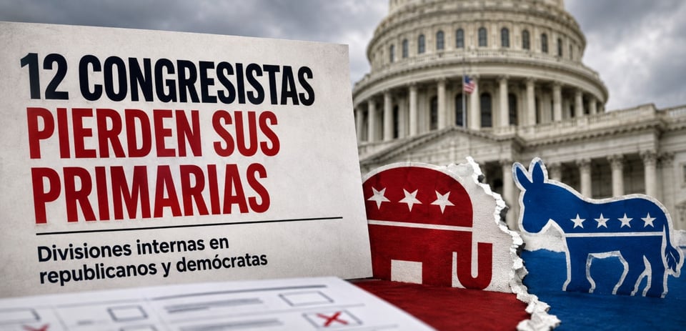12 Lawmakers Ousted in Primaries as Divisions Deepen in Both Parties