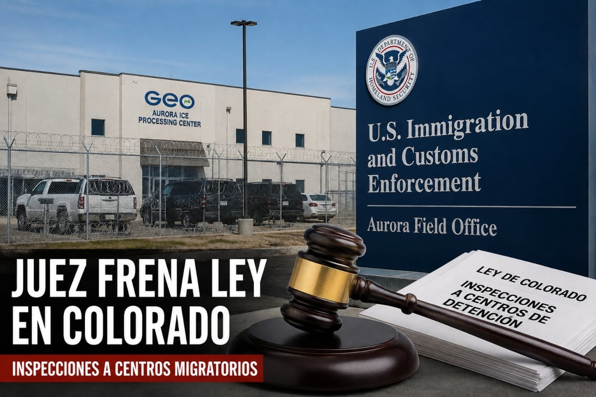 Juez limita inspecciones en centros migratorios en Colorado
