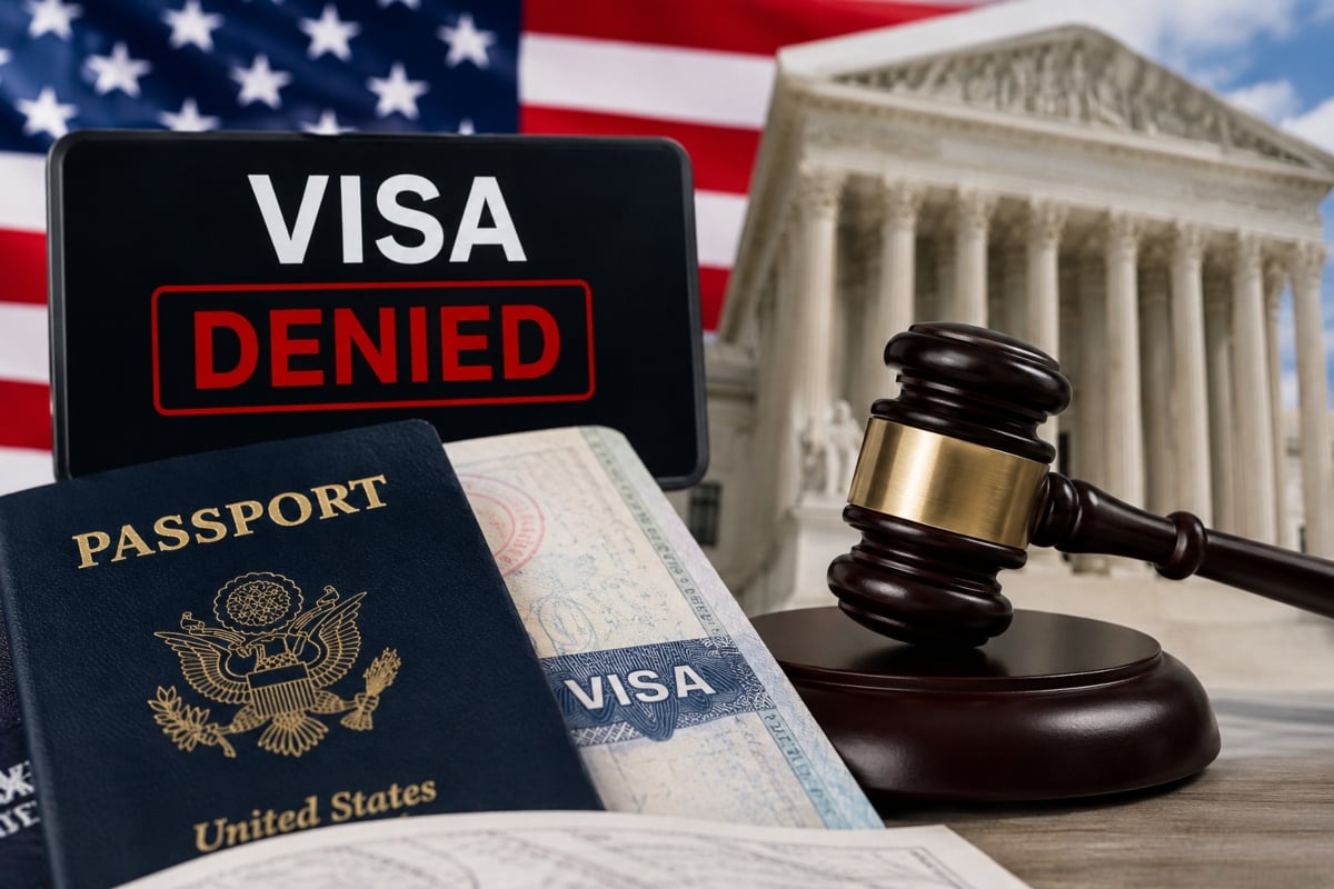 Trump recibe revés: Tribunal anula suspensión de visas para 75 países