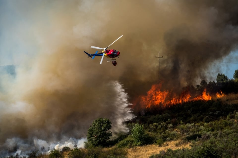 Incendios y calor extremo mantienen en alerta al noroeste de EE.UU.: el humo amenaza a millones