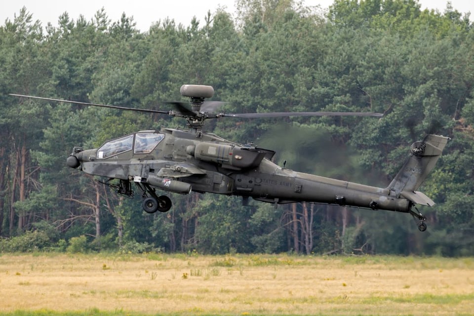 Apache Helicopter Crashes in Texas, Leaving Two Dead