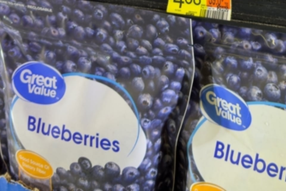 Great Value berry recall