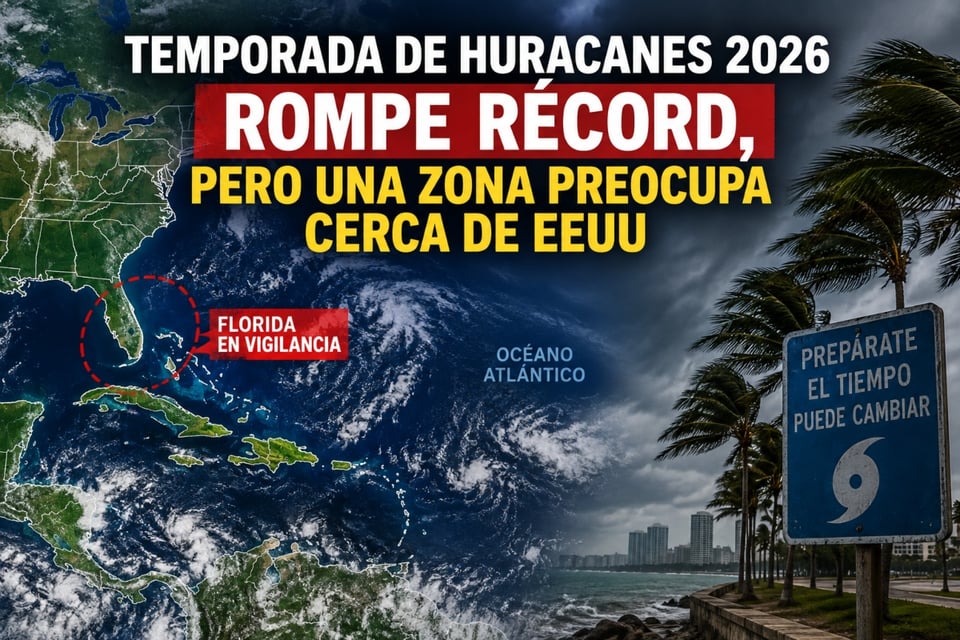 Temporada de huracanes 2026 rompe récord