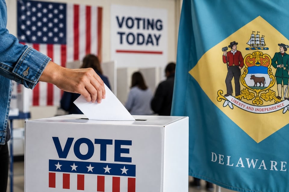 Elecciones de Delaware 2026: guía para votar en las primarias del 15 de septiembre
