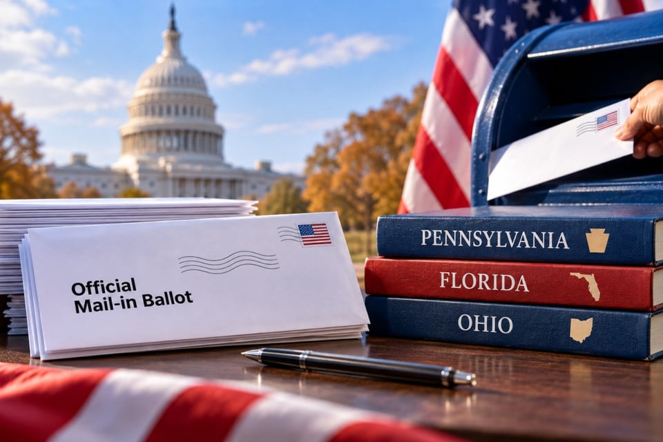 Voto por correo rumbo a noviembre: lo que cambió en algunos estados esta semana
