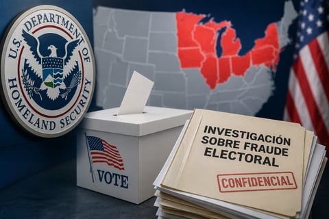 DHS intensifica pesquisas por fraude electoral en 9 estados antes de noviembre