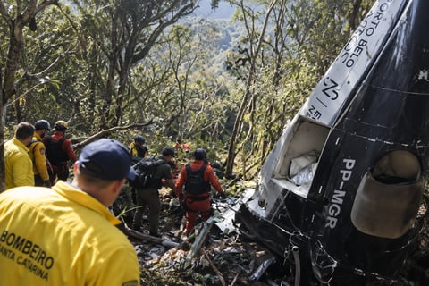 Un popular cantante brasileño muere en un accidente de helicóptero (FOTOS Y VIDEO)