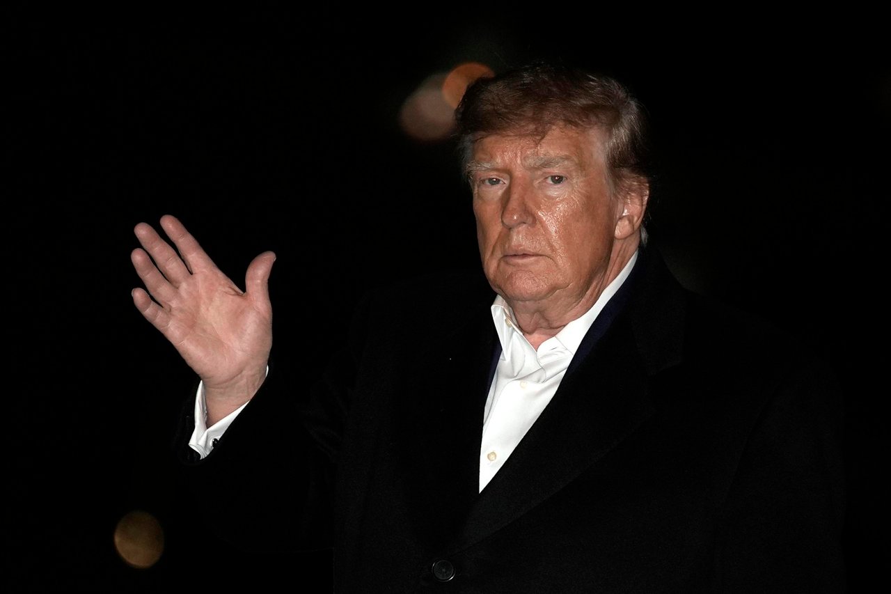 Trump y Nicki Minaj Donald Trump mencionó a Nicki Minaj durante un mitin de apoyo al candidato republicano Mike Rogers. (FOTO EFE)