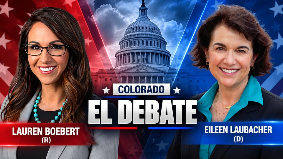 Lauren Boebert y Eileen Laubacher chocan en su único debate en Colorado